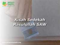 Sedekah dari rasulullah